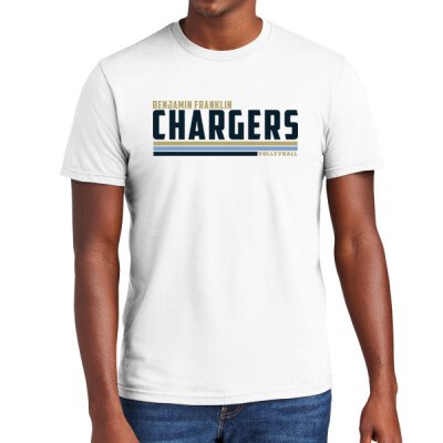 Chargers Volleyball White or Grey Shirt  Thumbnail