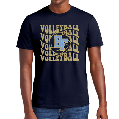 BF Volleyball Navy Shirt Thumbnail